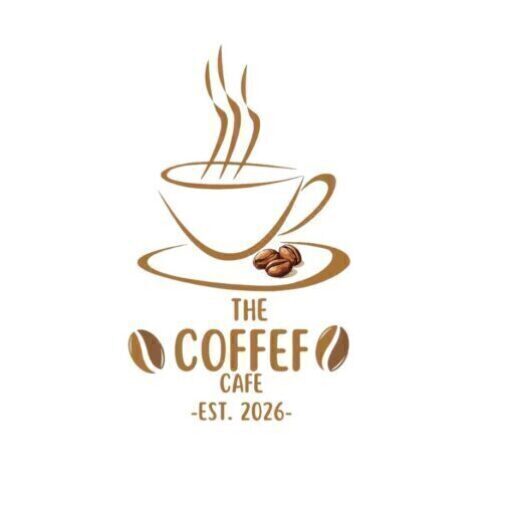"A stylish modern café with warm lighting, freshly brewed coffee, delicious snacks, cozy seating, and a welcoming atmosphere perfect for relaxing, working, or meeting friends."